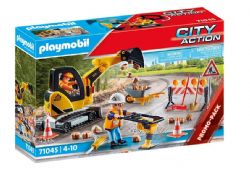 PLAYMOBIL CITY ACTION - OUVRIERS DE VOIRIE PROMO-PACK #71045